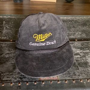 Black Miller Light Adult Hat